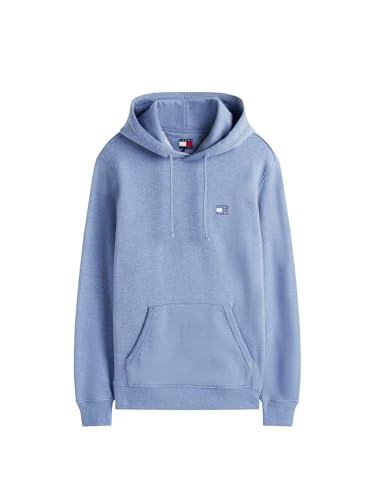 Sweat-shirt Tommy Jeans capuche homme bleu taille XL en coton doux