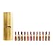 MAC Golden Girls Mini Lustreglass Lipstick Vault, 12 Piece Set