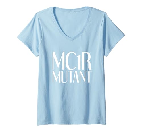 MC1R Mutant Funny Redhead V-Neck T-Shirt