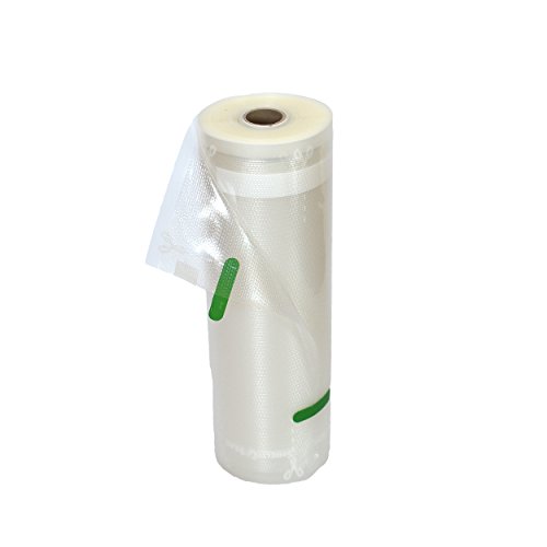 ShieldNSeal 15″ x 50′ All Clear Vacuum Seal Rolls, 5 Mil Thick SNS