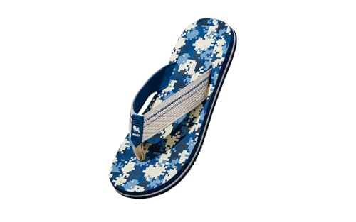 Image of Neeman's Pixel Art Flip Flops for Men | Slippers for Men