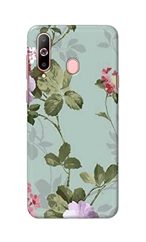 Image of Printed Hard Back Cover Case for Samsung Galaxy A60 | Samsung Galay M40 Back Cover (Floral Painting) -702