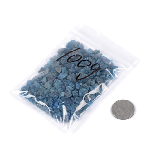 Image of 100 grams Small Tumbled Chips Polished Crushed Stone Crystal Healing Embellishments