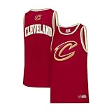 Ultra Game Men's NBA Official Super Soft Jersey Tank Top Muscle T-Shirt, Cleveland Cavaliers, Team Color Updated, X-Large
