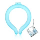 Neck Cooling Tube with Insulated Bag, Reusable Neck Coolers Wearable Body Cooling Products for Hot Weather in Summer