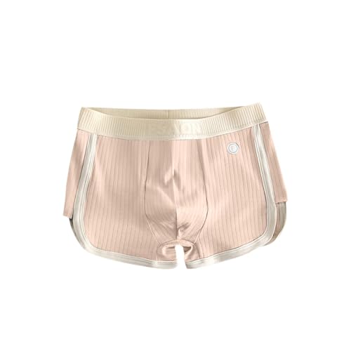 Men's Fashion Boxer Briefs Moisture Wicking Breathable Shorts Total Support Pouch Underwear