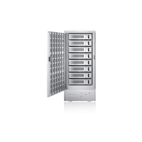 Carcasa externa TowerRAID 8 Bahías USB 3.0/eSATA Plata miniatura 1
