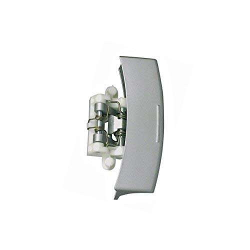 Preisvergleich Produktbild Türgriff silber matt, kpl. 481249818318 Bauknecht, Whirlpool, Ikea
