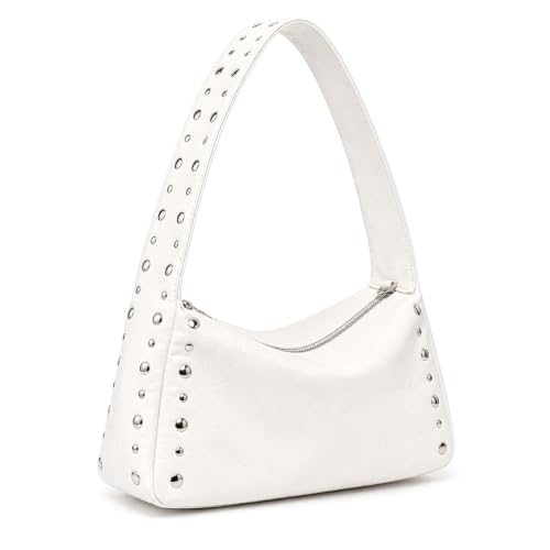 Image of Studded Purses For Women Y2k Shoulder Bag Small Vegan Leather Handbag
