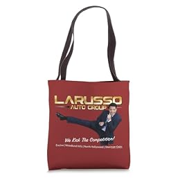 Cobra Kai LaRusso Auto Group Photo Ad TV Show Tote Bag