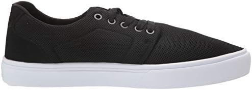 Etnies Men's Stratus Skate Shoe, Black/White, 8.5 Medium US | Image 5
