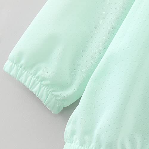 Kids Zip-Up Hoodie Girls Boys UPF50+ Sun Protection Breathable Jacket Lightweight Hooded Toddler Girl Summer Coat4
