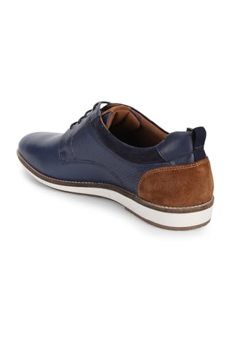 Image of Louis Philippe Men Leather Oxfords