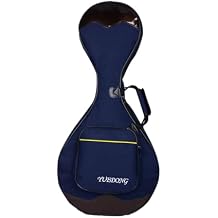 Zhongruan Bag Backpack, Waterproof Thickened Oxford Cloth Soft Padded Gig Bag Travel Case for Show Travel Concert Performing- Blue
