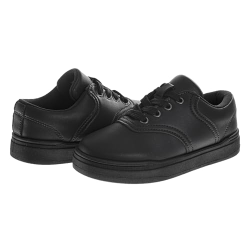Image of French Toast Kids Oxford Dress Shoes - Lace Up Loafer School Uniform Saddle Shoe for Girls and Boys (Sizes: 11-13 Little Kid / 1-7 Big Kid)