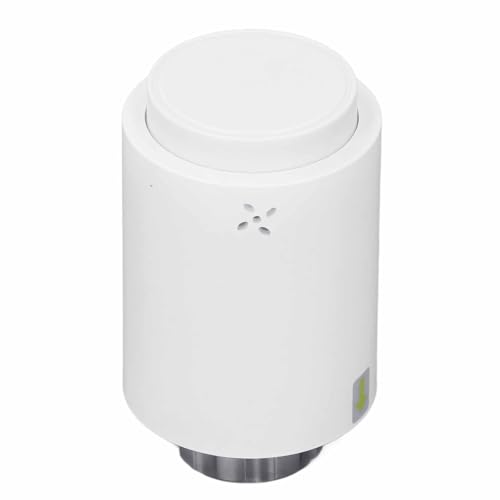 Smart Thermostat Radiator Valve, Programmable Thermostatic Valve Support App and Voice Control, Temperature Adjustment, Child Lock