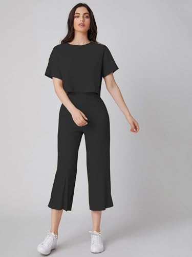 Image of Leriya Fashion Co-ord Set for Women Stylish - Trendy Korean Summer Travel Outfit | Lightweight Two Piece Dress for Beach & Holiday Look | Casual Style Textured Dress for Woman