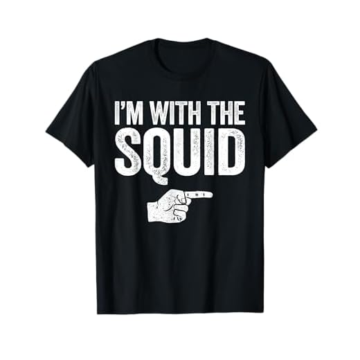 Disfraz de calamar a juego para adultos y niños Camiseta