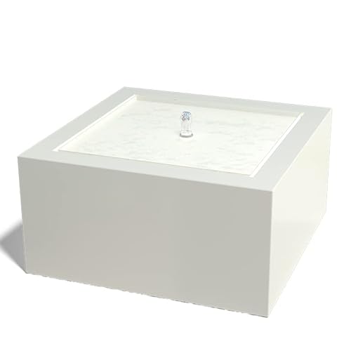 Preisvergleich Produktbild MySteel Wassertisch aus Aluminium x x cm - L80 x B80 x H40 cm - Farbe: RAL7016 Matte (Anthrazitgrau)