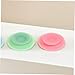 FRCOLOR 6pcs Double-Sided Non-Slip Silicone Suction Pads for Bowls and Plates Adjustable Food Bowl Holders for Toddlers Elderly and Patients for Secure Tableware