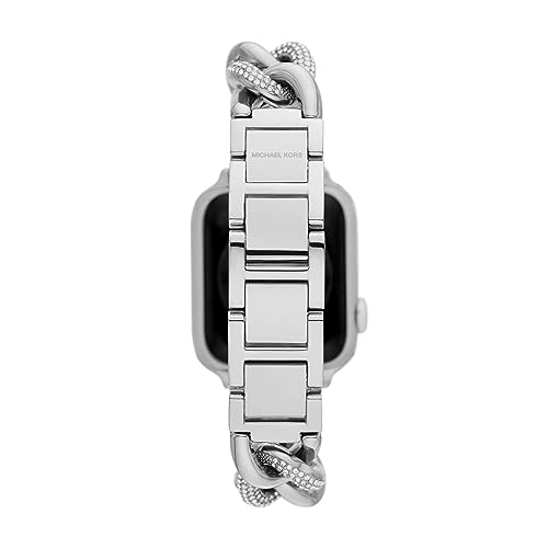 Image of Michael Kors Band for Apple Watch; Stainless Steel Smart Watch Bands for Women; Compatible with Apple Watch 38mm, 40mm, 41mm