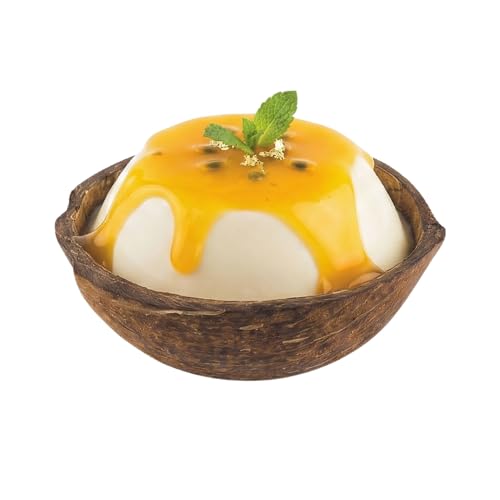 Restaurantware-Coco Casa 3.5 x 4 x 1.5 Inch Coconut Shell Bowl, 10 Durable Coconut Wood Bowls - Does Not Crack Easily, Half Shell, Coconut Smoothie Bowls, Real Coconuts, For Parties Or Catering by Restaurantware - Image 6