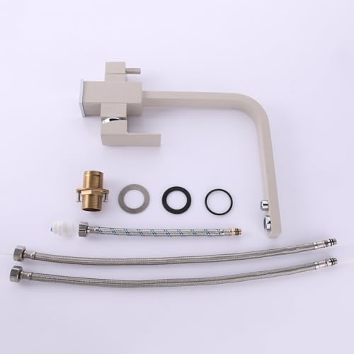 Mezclador de fregadero de 3 vías con filtro blanco LWX 8