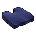 BEDDING - Cojín Asiento coxis ortopedico con Memoria para Aliviar el Dolor y la Ciática, Cojin Silla Oficina Cojín de Asiento para Coche, - Talla_Unica