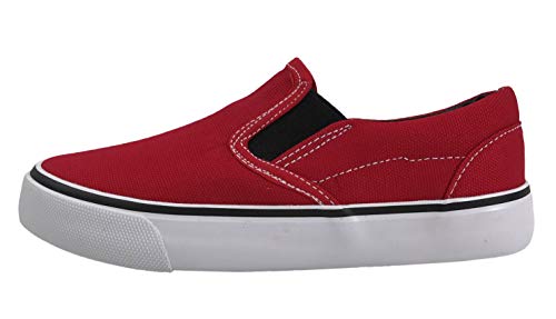 Image of Kid's Classic Slip On Canvas Sneaker Tennis Shoes | Casual Shoes