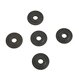 BlesConi 5-teiliges Schneidrad-Set für Kupfer- und Edelstahlrohre, Durchmesser 18 mm, Bohrung 5 mm, HRC65, passend für Rohrschneider