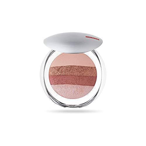 Pupa Milano Luminys Baked All Over Illuminating Blush-Powder - Moisturize And Protect Skin - Soft And Velvet Smooth Finish - Silky And Light Texture - 4 Tone - 01 Stripes Rose - 0.32 Oz, I0111598 #TOP1