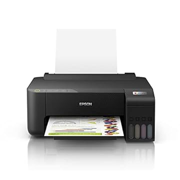 EPSON EcoTank L1250 - Impressora, tanque de Tinta Colorida, Wi-Fi Direct, Comando de voz, Bivolt, Cor: Preto