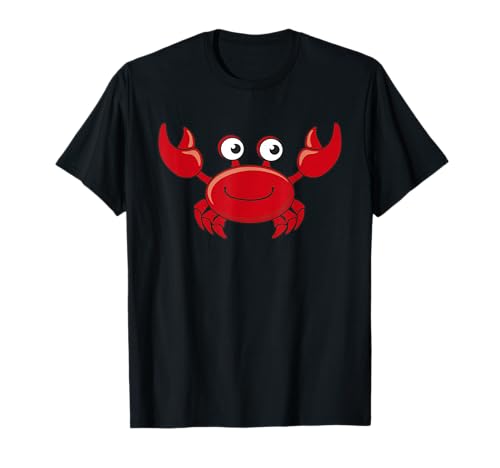 Chemise crabe pour enfants pour garçons ou filles | Cadeau mignon en forme de crabe T-Shirt
