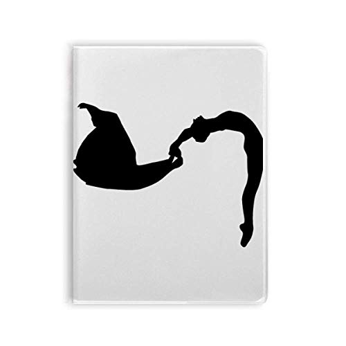 Carnet de notes dancer art à couverture souple motif saut pour l'écriture créative