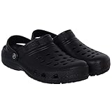 Hot Tuna Men Cloggs Mens Black 10 (45) - Image 5