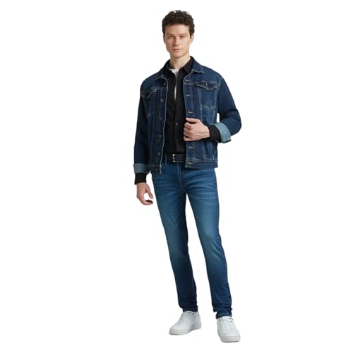 Image of Pepe Jeans Men's Regular Fit Jeans | Mid Rise | Chinox | Jeans for Man
