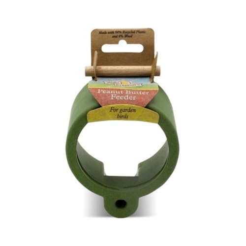 Walter Harrisons Peanut Butter Feeder Garden Birds Feeder Compatible with Wild Birds Jar (Pack of 1)