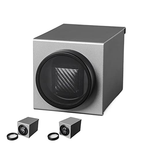  VVHUDA Watch Tool Automatic Watch Winder Retro Camera Shape Watch Organizer Winder Lega di Alluminio Opaca Casella di riepilogo Automatica collegata Small Gift
