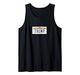 Placa de matrícula vintage de California The Golden State personalizada con TRUMP, muéstrales que eres de California y que apoyas a Donald Trump para presidente, haciendo que California sea genial de nuevo