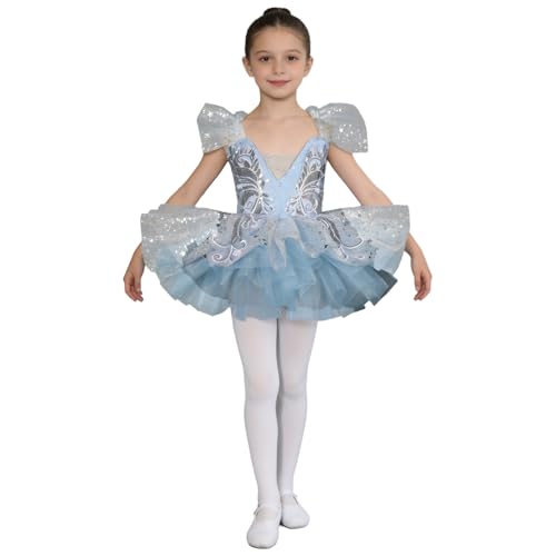 Robe de ballet danse fille avec finitions soignées pour spectacle - 4