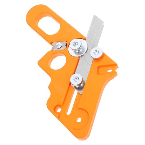 Sewroro Outil de Menuiserie Manuel Coupe Bordure Main pour Bois Trancheur de Bordure avec Lame pour Travail Du Placage et Rechampir Trimmer à Bord Plat pour Projets DIY et Professionnels
