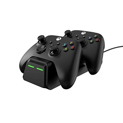 Wasserstein Controller Charging Station Compatible with Microsoft Xbox Wireless Controller 2022 Model & 2016 Model (Xbox Series X, Xbox Series S, & Xbox One) - Make Your Gaming Experience Convenient