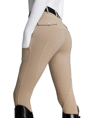FitsT4 Women's Fleece Horse Riding Tights