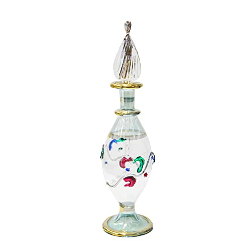 Perfumero Egipcio de Cristal soplado Hecho a Mano en Egipto...
