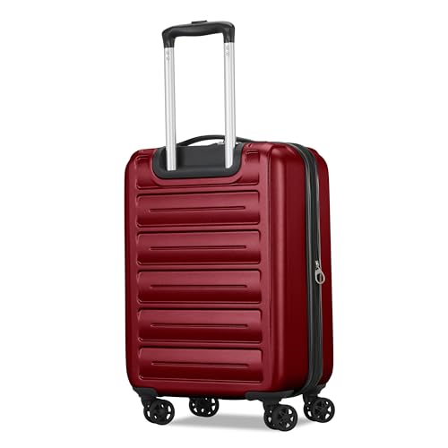 Image of American Tourister Westridge Hardside Luggage Set with Spinner Wheels, Holly Red, Carry-On