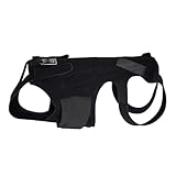 Chariot pour fauteuil roulant pour animaux de comp Récupération chirurgicale de la colonne vertébrale for l'arthrite des chiens de compagnie Hernie discale Rééducation discale Teckels Corgis(M)