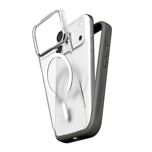 Coque Compatible avec MagSafe iPhone 17 Pro RhinoShield Mod NX modulaire antichoc Graphite