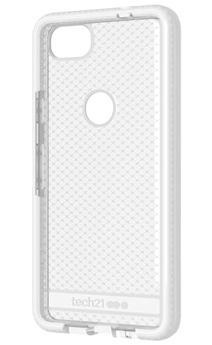 tech21 Evo Check Protective Slim Case for Google Pixel 2 - Clear/White