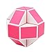 Mipartebo Magic Snake Cube Twist Puzzle 24 Wedges Large Size Twist Fidget Snake Toys Gift Party Favors Game Goodie Bag Fillers Christmas Stocking Stuffers for Kids Adults Teens Pink