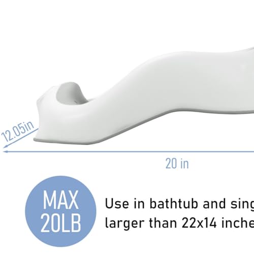 Image of MAIKKB Baby Bath Support Newborn Bathtub with Thermometer,Foldable Baby Tubs for Newborns Baby Bathtub,Sink Baby Bath Tub for Newborn Tub Infant Bathtub Baby Bather,Baby Tub Baby Bath Essential